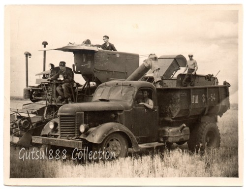 Harvesting zis 585 truck - truck, and