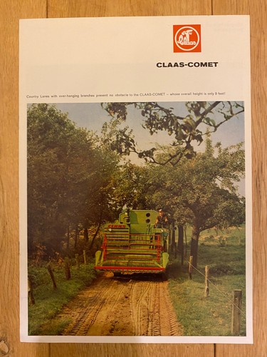 Claas comet combine page - combine, 6
