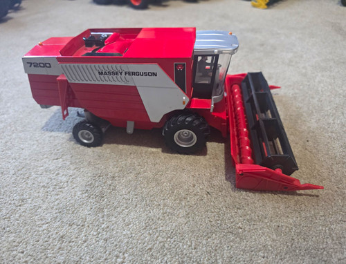 Red metal massey ferguson - red,
