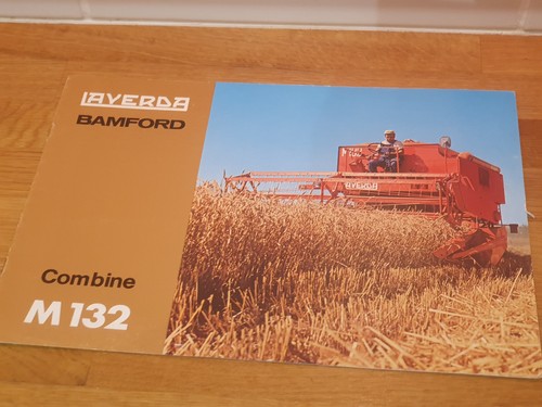 Bamfords laverda m132 combine - laverda,