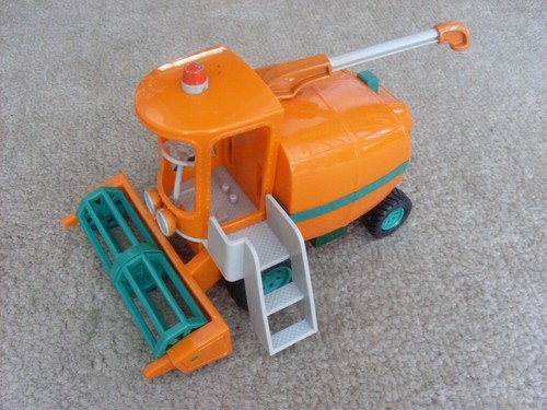 Little red tractor toy - red,