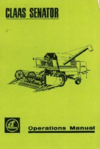 Claas combine senator - claas,