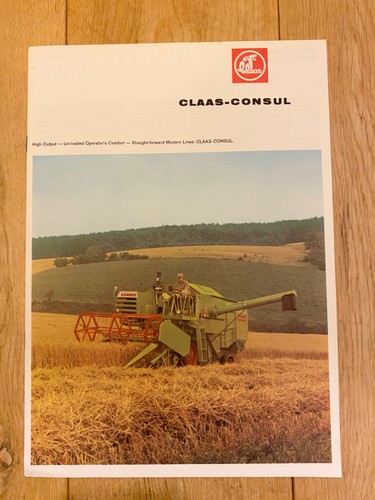 Claas consul combine - consul, page
