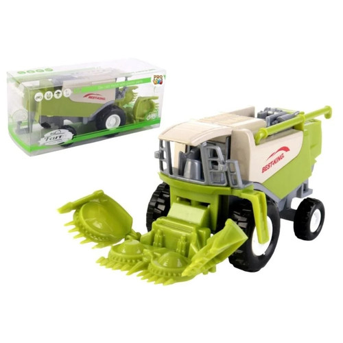 Metal combine harvester - metal, harvester-1