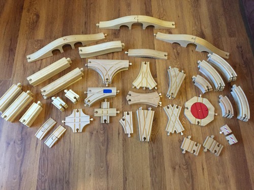 Brio compatible wooden - wooden, train